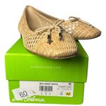 Sam Edelman New May Raffia Flats Natural Woven Ballet Shoes Sz 6 Neutral Bow Photo 1