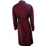 Agner Classic Designer Vintage Womens Reversible Trench Coat Belt Size 6 Photo 6