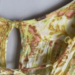 Free People  Hanalei Bay Dress in Yellow Combo Small Photo 7