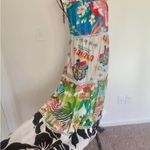 Farm Rio  Maxi Dress Tropical Sz small fruit Foliage Motif Maximalist  Photo 19