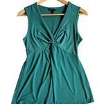 Banana Republic Factory Seafoam Green Sleeveless Twist Front Tank Top Size Small Photo 0