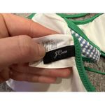 J.Crew  Tipped Seersucker Tie Front Bikini Top G1335 XS NWOT Photo 6