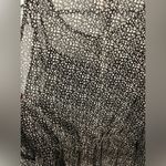 Maurice's  Women’s Sz Medium Black/White Cold Shoulder Elastic‎ Waist Dress Photo 2