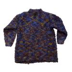 EXPRESS  C. Internationale Hand-Knitted Mohair Sweater, Sz L Photo 8
