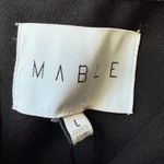 Mable Black Top & Beige Midi Skirt Dress Photo 2