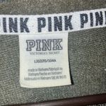 PINK Victoria Secret Camouflage Half Zip Sweater Large #759 Green Photo 4