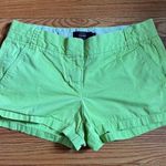 J.Crew  Chino Neon Green Yellow Shorts Photo 0