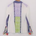 Orvis  Patchwork Floral Paisley Button Shirt Womens Western Boho Long Sleeve 16 Photo 1