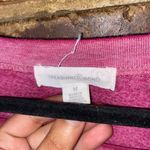 Treasure & Bond  Fuchsia Pink Bell Sleeve Lightweight Sweatshirt Women's Medium Photo 3