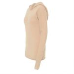 MaxMara SportMax Beige Cashmere Wool Centro Hooded Sweater Small Tan Photo 3
