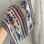 New Boho Western Sheer Kimono Maxi Duster Jacket Cardigan White Blue One Size Size undefined Photo 3