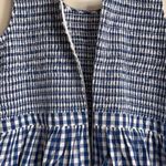 Rhode Nia Toulouse Gingham tiered ruffle dress size 14 Photo 9