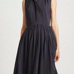 French Connection  Enya Drape Shirt Dress Photo 0