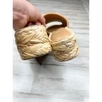 Dolce Vita Tan Leather Espadrille Braided Sole Platform Slide Sandals Womens 8.5 Photo 5