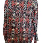 Pilcro and the Letterpress Pilcro multicolored button down shirt size small Photo 3