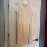 Neiman Marcus  Cream Midi Dress Photo 1