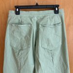 Madewell The Emmett Wide-Leg Crop Pant: Welt Pocket Edition 30 X 27 Pistachio Photo 1