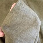 Vintage Robyn Meredith Taupe Tan Rustic Butchers Linen Knit Flutter Skirt, sz. M Brown Size M Photo 13