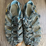 Keen Women's Waterproof Whisper Sport Sandals Blue Gray Hiking Shoes Size 8.5 Photo 0
