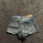PacSun  Blue Jean Shorts High-Waisted Vintage Style Photo 1