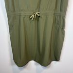 Kuhl Women's Vantage Dress Green Lightweight Stretch Sleeveless Drawstring Large Photo 5