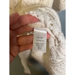 l*space L* Diamond Eyes Cream Crochet Swim Cover Up Size XS/S Travel Resort Photo 9