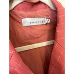 Adelyn Rae Kayla Pinstripe Belted Blazer Dress Size Medium Desert Rose Pink Photo 5