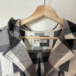 Free People  Izzy Buffalo Check Flannel Shirt S Photo 2