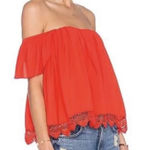 Lovers + Friends Lovers + Friend Red Blouse Photo 0