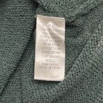 She & Sky Green Knit Henley Loose Knit Pullover Sweater Women’s Size Large Photo 6