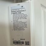 Lululemon Ribbed Softstreme Cropped Tank Top
Oasis Blue size 8 Photo 4