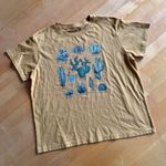 Fifth Sun  Plant Tee, Mustard Yellow, Gold, Green, Size XL Photo 0