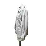 Truth by Republic Women's Gray Shirt Jacket Size S Petites Casual Photo 5