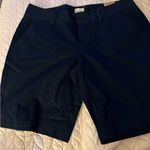 G.H Bass Women's Navy Bermuda Shorts size 10 Blue Photo 1
