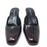 via spiga STUDIO SPIGA burgundy mules, made in Italy, size 8.5 Photo 3