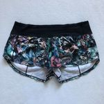 Lululemon Women Run Speed Up Short 2.5" Inseam Dappled Daze Obsidian Size 14 Photo 4