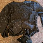 Lush Clothing Nwt lush polka dot blouse M Photo 6
