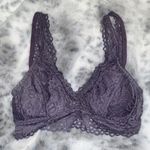 Purple Lace Bralette Size M Photo 0