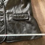 Worthington Vintage Women's Genuine Lambskin Leather Buttoned Jacket Size XL Photo 7