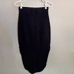 Frank &Eileen Tee Lab Donegal Unforgettable Skirt Triple Fleece Black Size XS Photo 4