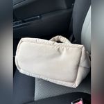 Wilo The Label Cream Puffer Tote Bag Purse Photo 3