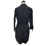 Abercrombie & Fitch Abercrombie Fitch Womens Shirt Dress Sz Small Y2k Old Money Gothic Grunge Preppy Photo 3