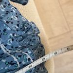 Poupette St. Barth  Blue Patterned Midi Dress Photo 5