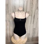 Tommy Hilfiger Tommy Jeans Bodysuit Black Size M Logo Strap One Piece NWT Photo 1