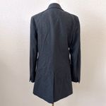 Jil Sander  +J x Uniqlo Single Breasted Wool Coat in Black Grey Sz. XS Photo 6