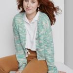 Wild Fable NWT Women's Button-Front Cropped
Cardigan - Mint Green... Sz Xs Photo 1