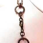 Filagree purse locket pendant necklace Photo 5