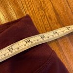 Aerie  burgundy high rise leggings medium long Photo 5