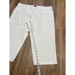 Eileen Fisher NWOT Knit Pants Womens XL White Cropped Tapered Leg Elastic Waist Photo 5
