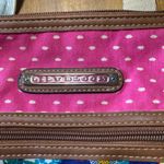 Lily bloom  Pink and Blue Floral Crossbody Bag Photo 1